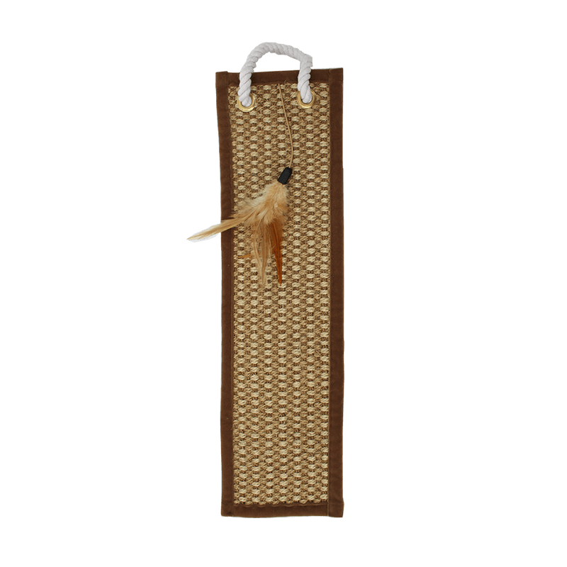 Estera de sisal Gato Juguete Puerta Rasguño Pared Rasguño Estera Gato Estera